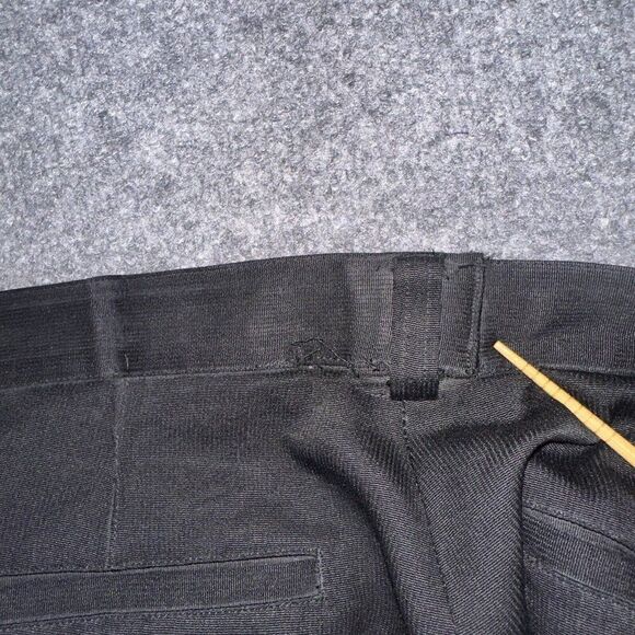 Tommy Bahama Dress Pants Mens 40 (38x29) Black Silk Pleated High Rise‎ Adult - Picture 3 of 9